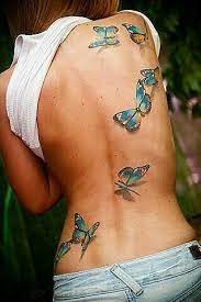 Sibling Tattoo Idea A Butterfly For Each One I D Only Have Two If I M Not Including My Sisters In Law Tattoos Butterfly Tattoo Designs 3d Butterfly Tattoo