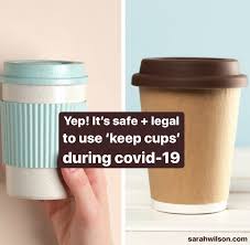 Jul 06, 2021 · travel mugs, cups, and thermoses you can and should use at your local coffee shop instead of a paper cup including keepcup 12oz reusable coffee cup, joco 16oz glass reusable coffee cup, hydroflask. Sarah Wilson Yep You Can Use A Keep Cup During Covid 19 Here S The Facts Sarah Wilson