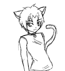 July, 6 koji is a wolf/dog his playful and active but also sweet a clinging. Anime Cat Boy And Girl