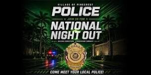 National Night Out with the Pinecrest Police