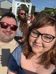 Hi this is the best picture my wife and I have from our wedding 43 years  ago can some of you wizards take out the shadow and clean it up this would