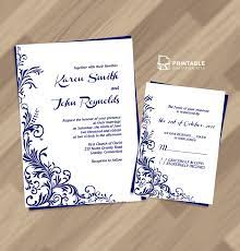 Free Pdf Wedding Invitation Download Foliage Borders Invitat Free Wedding Invitation Templates Wedding Templates Printable Free Printable Wedding Invitations