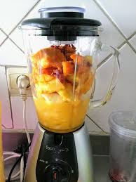 Smoothie Bonne Humeur Glace Pilee Jus De Clementine Fruits Ananas Abricot Guadeloupe Pomme Golden Mangue 1 2 Kitchen Appliances Blender