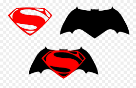 Drawing & illustration mixed media & collage fiber arts. Batman Vs Superman Symbols Drawing Clipart 5507482 Pinclipart