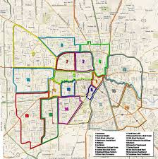 Houston Arts And Media Projects Neighborhoods Map Houston Map Houston Art Houston Neighborhoods