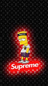 The benevolent and protective order of elks (bpoe; Bart Simpson Supreme Black Background Novocom Top