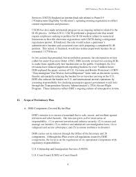 Oct 08, 2021 · a cover letter is an essential part of your job application package and is just as important as your resume. Department Of Homeland Security Prelimary Regulatory Reform Plan