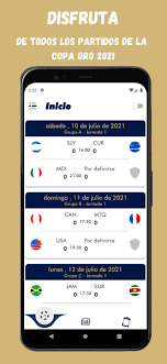 Bienvenidos al facebook official de la copa oro welcome to the facebook official of the gold cup. Copa Oro 2021 Resultados En Vivo For Android Apk Download