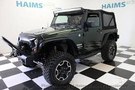 2011 Used Jeep Wrangler 4wd 2dr Sport At Haims Motors Serving Fort Lauderdale Hollywood Miami Fl Iid 18879880