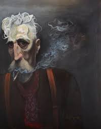 John Byrne Painting I M Inspired By This Artist Because Of The Style Of His Paintings And The Cartoon Look Photographing Artwork Portrait Painting Art Society