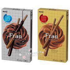 日本Meiji/明治Fran 原味巧克力/双重巧克力味饼干棒单包试吃-Taobao