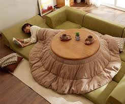 Japanese Style Kotatsu Heated Tables Japanese Table Asian Home Decor Japanese Inventions