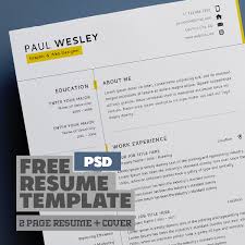 Build a cover letter in 4 easy steps · select a template. Free Resume Template Cover Letter Psd Business Card Freebies Graphic Design Junction