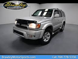Find great deals on thousands of toyota 4runner for auction in us & internationally. Used 2002 Toyota 4runner Limited 4wd For Sale In Mooresville Nc 28117 Brawley Motorsports