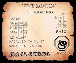 Syair Prediksi Togel Rajasurga Shio