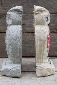 Check spelling or type a new query. Collection Of Old Cement Owls Owl Doorstops Or Rustic Garden Ornaments