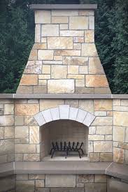 In fact, the scale of a fireplace can actually create the illusion of more space.' 260 Best Design Patio Fireplace Stone Veneers Kitchen Ideas Outdoor Fireplace Stone Fireplace Surround Stone Veneer