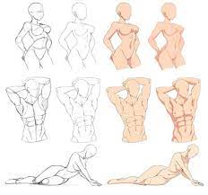 Girls will be about 6 heads tall and guys will be about 7. What Is The Best Way To Practice Drawing Anatomy I Draw Anime Manga Style Quora