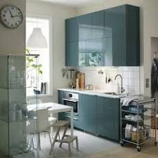 Ikea Metod Kallarp Gray Torquise Kitchen Design Small Interior Design Kitchen Modern Kitchen Tables