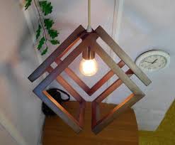 Suspension Bois Wood Lamp Plafond Lustre Lumiere Moderne Etsy Lustre Bois Idee Deco Entree Maison Luminaire Bois