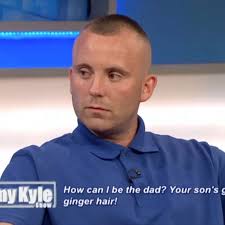 He's not even ginger': Jeremy Kyle Show guest refused to accept child was  his son because of his hair colour