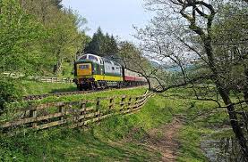 Class 55 Deltic Between Grosmont And Goathland Nymr Train Old Trains Train Travel