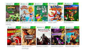 Microsoft Anonsiroval Spisok Igr Dlya Xbox 360