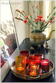 Glitzing It Up For Diwali Festive Decor Ideas Diwali Decorations At Home Festival Decorations Decor