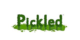 Logo design for slow brine. New Pickled Logo By Slugslimes Pickles Logos Logo Inspiration