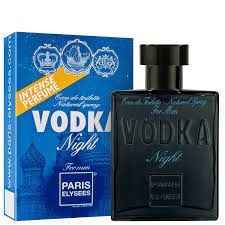 Paris Elysees Vodka Night Perfume Masculino Oriental Amadeirado De 100 Ml Shopee Brasil