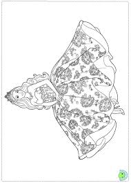 Barbie the princess and the popstar: Barbie The Princess And The Popstar Coloring Page Dinokids Org