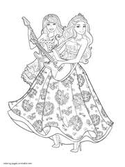 This animated movie is a story about cheerful and creative mermaid lumina. Barbie Coloring Pages The Princess The Popstar