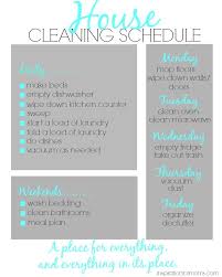House Cleaning Schedule Cleaning Hacks House Cleaning Tips Cleaning Schedule