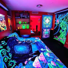 Stoner Bedroom Decorating Ideas In 2020 Hippy Room Black Lights Bedroom Chill Room