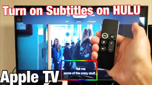 Make sure that you've correctly enabled them in the hulu app check your device's accessibility settings (if applicable) Apple Tv 4k How To Turn Subtitles Cc Or Caption On Hulu App Youtube