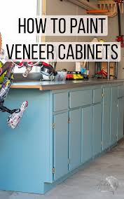 How To Paint Veneer Cabinets For A Long Lasting Finish Anika S Diy Life In 2020 Diy Kitchen Decor Diy Kitchen Renovation Woodworking Projects Diy