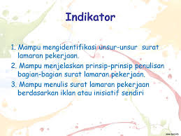 Surat lamaran pekerjaan merupakan surat dari seseorang yang membutuhkan pekerjaan kepada orang yang dapat memberikan pekerjaan. Surat Lamaran Perkerjaan Ppt Download