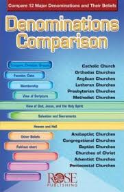 Denominations Comparison Pamphlet Rose Publishing