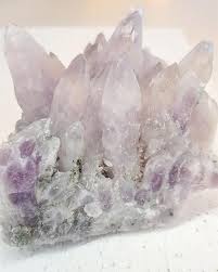 Rare Light Amethyst Crystal From Bulgaria With Pylite Raw Amethyst Amethyst Crystal Crystals