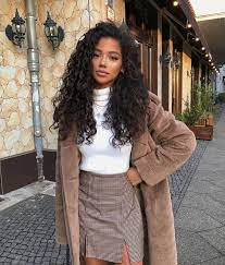 Curly Hairstyles Fashion Style Cute Casual Outfits