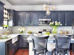 You paint the bond coat onto the cabinet surfaces just like you would if using traditional paint. Spray Painting Kitchen Cabinets Pictures Ideas From Hgtv Hgtv