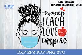 Download Teach Love Inspire Graphic By Ktwop Creative Fabrica PSD Mockup Templates