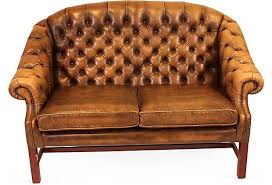 1970s Tufted Loveseat In Supple Buckskin Leather Pegasus Quality Upholstery By Whittle Brothers Warrington En Leather Chesterfield Love Seat Tufted Loveseat