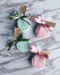 Handmade Soap Favours Wrapped In Tutu And Tied With Satin Ribbon Perfect For Bridal Shower Wedding Or Baby Showe El Yapimi Sabunlar Nisan Kendin Yap Dugun