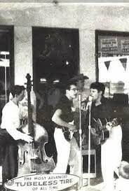 Buddy Holly with Bob Montgomery and Buddy's original bass player, Larry  Welborn in a photo taken sometime in 1955 or 56 | Facebook