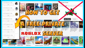 Hey guys, i've done this instructables on my old account, roblox tutorials. How To Get A Free Private Server On Any Roblox Game With Link Youtube