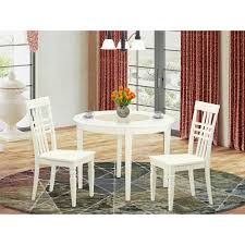 It was a great year at the kitchn for small kitchens, tips, and solutions. Small Kitchen Table Set In Linen White Finish Overstock 14366462 3 Piece Sets 2