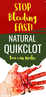 Alcohol acts as an astringent and helps to constrict blood vessels. Stop Bleeding Fast In An Emergency How To Make Your Own Natural Quikclot From Items You Have All Posts Healing Harvest Homestead