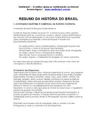 O europeu, com visão de mundo calcada em preconceitos, menosprezou o indígena e. Resumo Historia Brasil Partei Era Dos Descobrimentos Brasil