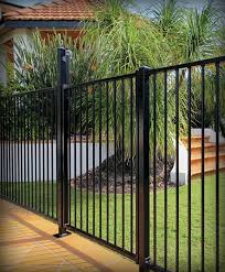 Fencing Aluminium Fencing Pool Fence Stratco Pool Fence Aluminum Pool Fence Timber Posts